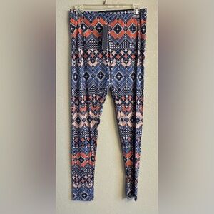 NWT Nally & Millie Women’s Colorful Leggings Size X-Small Stretch Yoga Pants